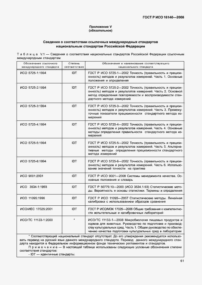 Страница 65 ГОСТ Р ИСО 16140-2008