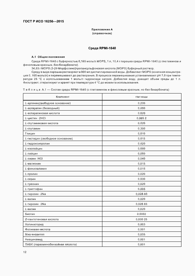 Страница 16 ГОСТ Р ИСО 16256-2015