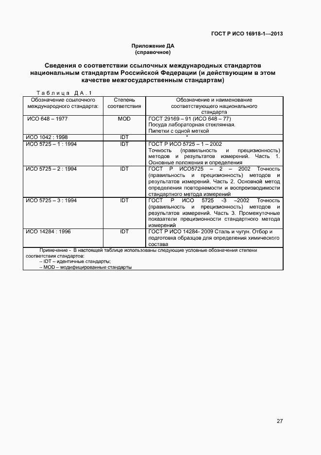 Страница 30 ГОСТ Р ИСО 16918-1-2013