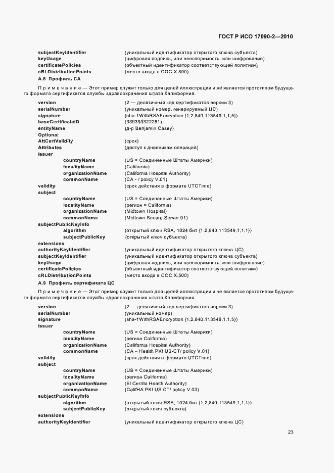 Страница 29 ГОСТ Р ИСО 17090-2-2010