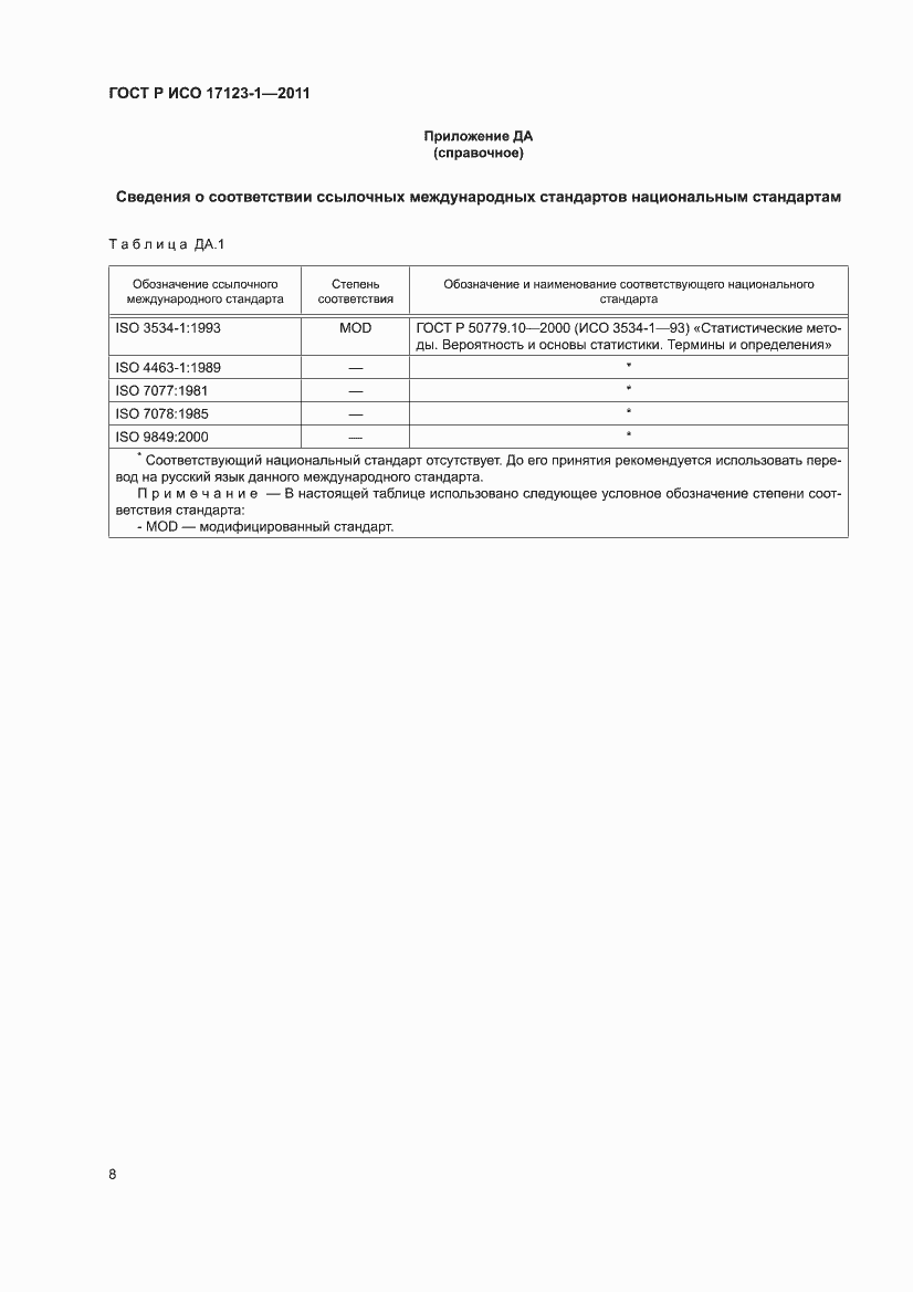 Страница 14 ГОСТ Р ИСО 17123-1-2011