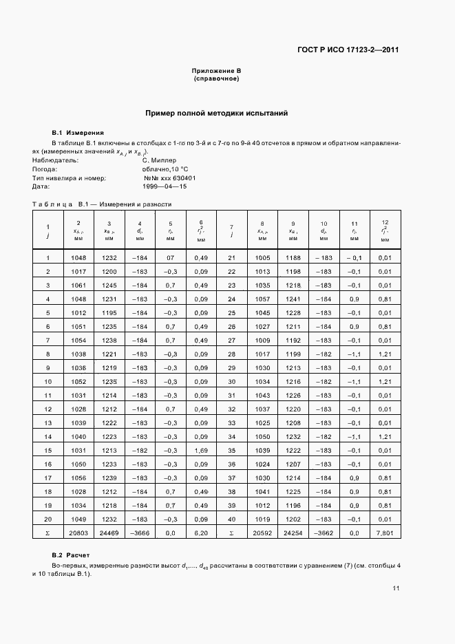 Страница 17 ГОСТ Р ИСО 17123-2-2011