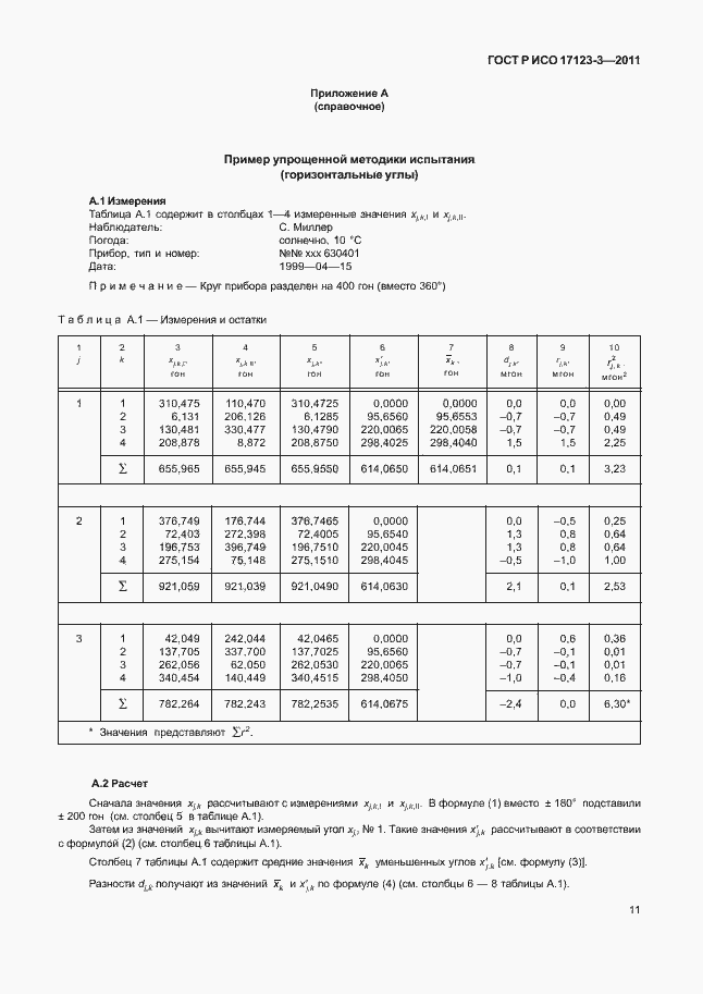 Страница 17 ГОСТ Р ИСО 17123-3-2011