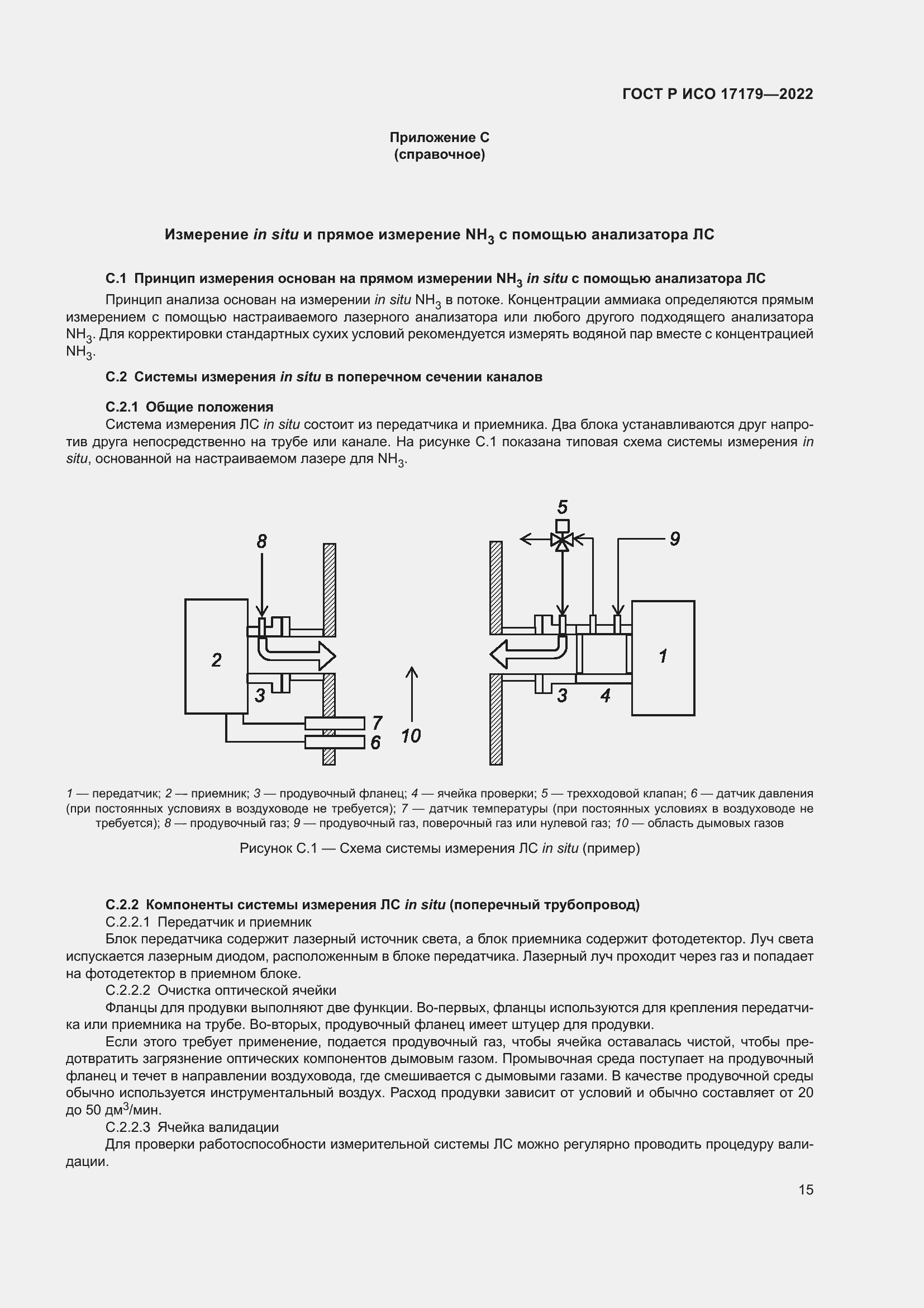Страница 19 ГОСТ Р ИСО 17179-2022