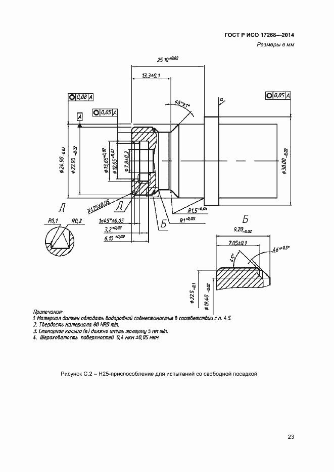 Страница 27 ГОСТ Р ИСО 17268-2014