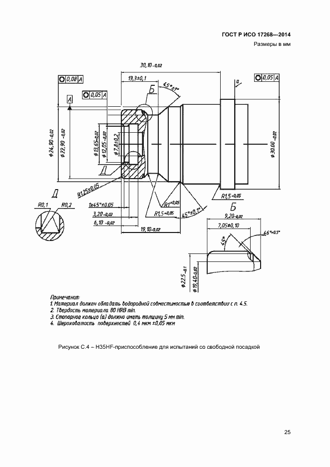 Страница 29 ГОСТ Р ИСО 17268-2014