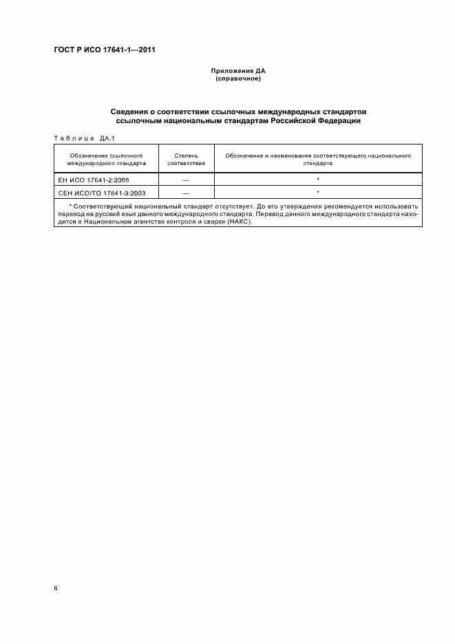 Страница 10 ГОСТ Р ИСО 17641-1-2011