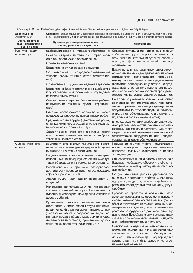 Страница 41 ГОСТ Р ИСО 17776-2012