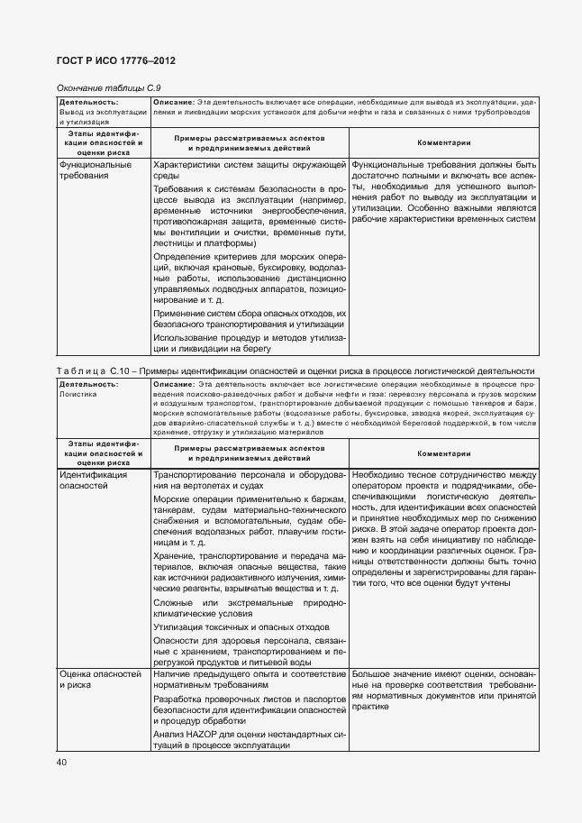 Страница 44 ГОСТ Р ИСО 17776-2012