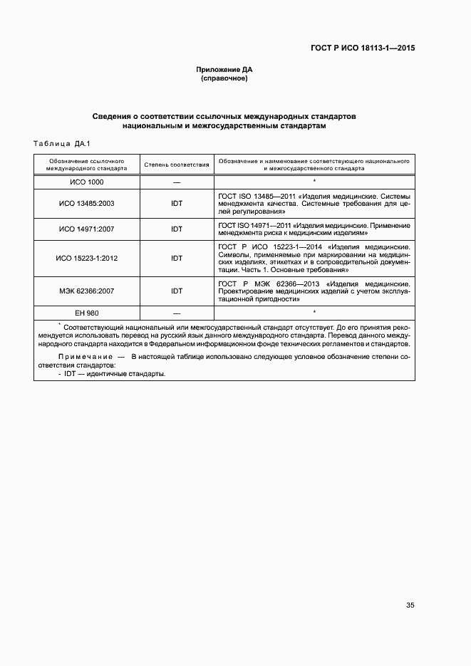 Страница 40 ГОСТ Р ИСО 18113-1-2015