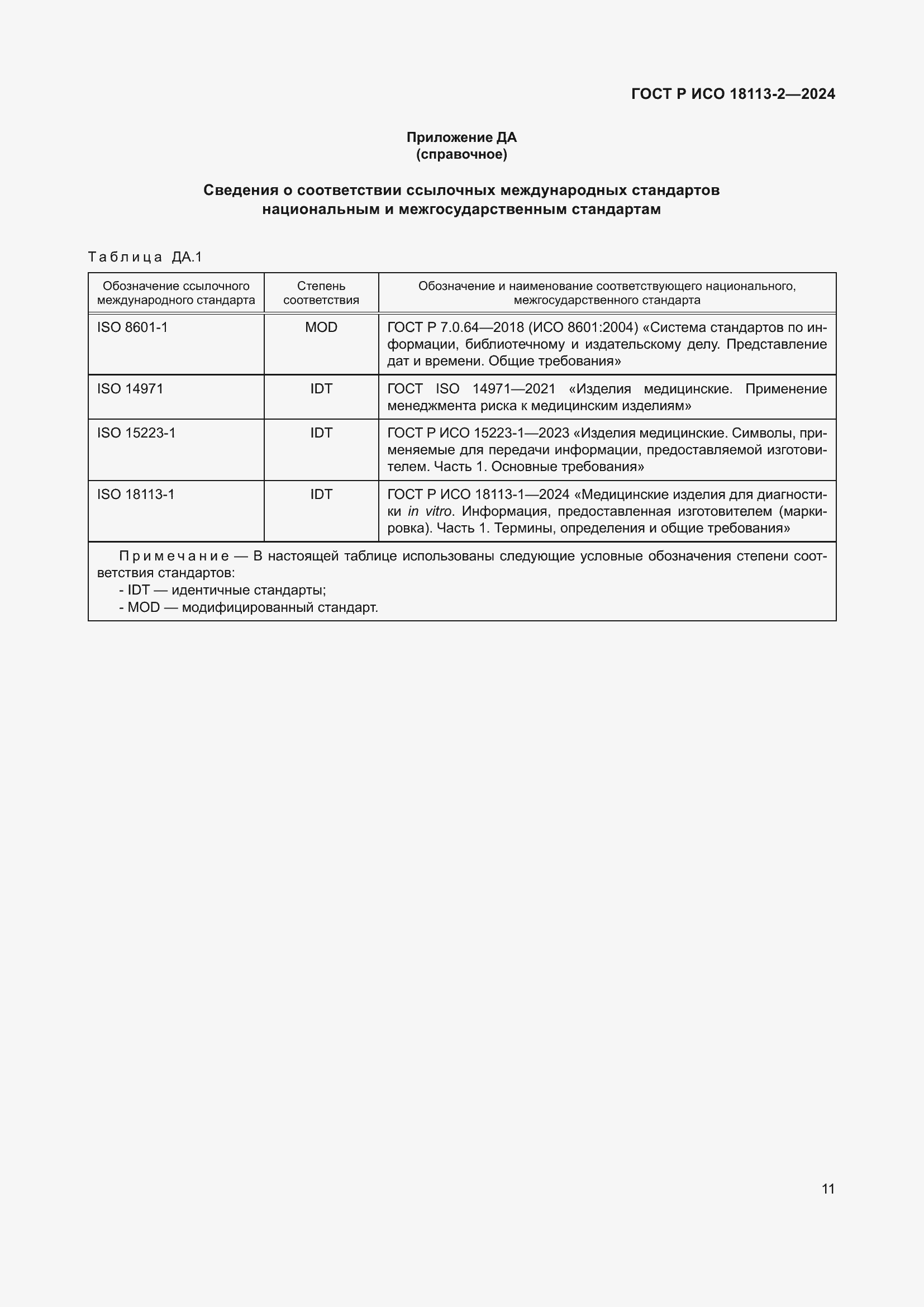 Страница 15 ГОСТ Р ИСО 18113-2-2024