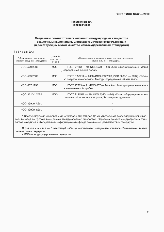 Страница 55 ГОСТ Р ИСО 18283-2010