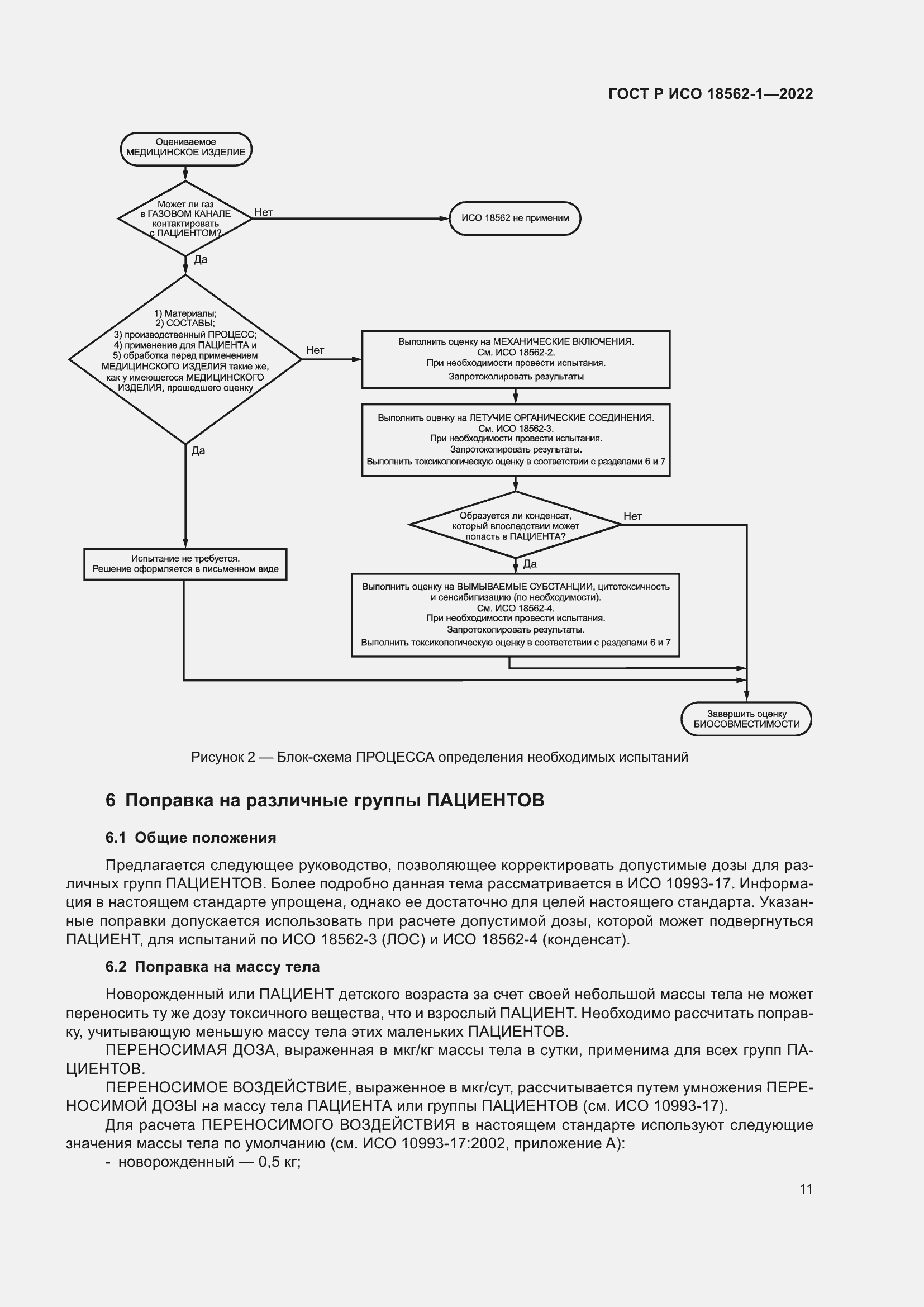 Страница 17 ГОСТ Р ИСО 18562-1-2022