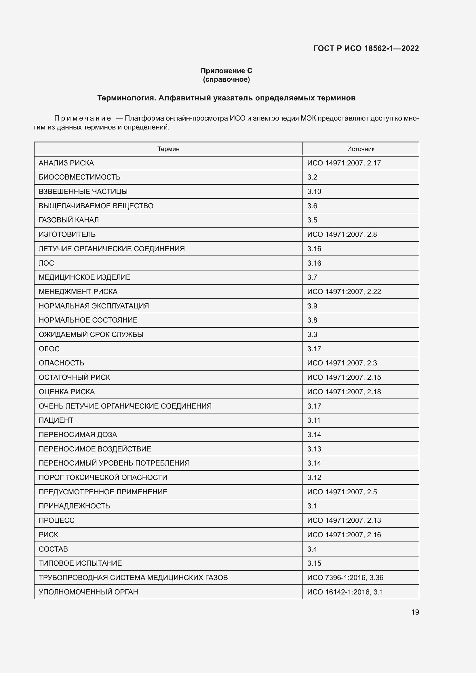 Страница 25 ГОСТ Р ИСО 18562-1-2022