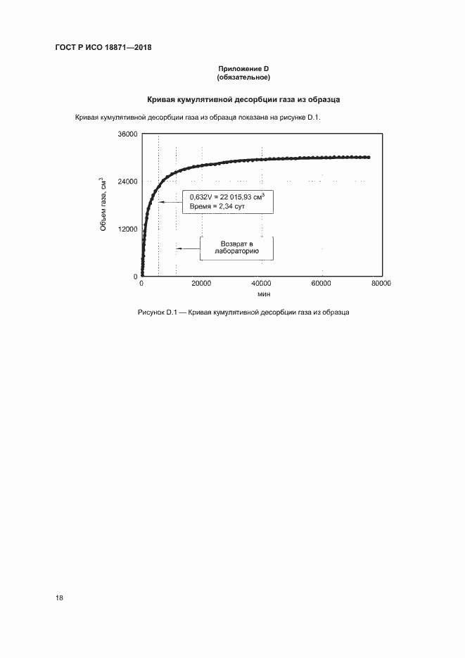 Страница 22 ГОСТ Р ИСО 18871-2018
