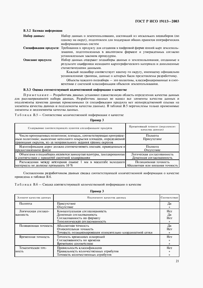Страница 25 ГОСТ Р ИСО 19113-2003