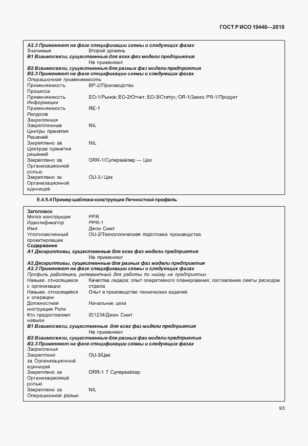 Страница 98 ГОСТ Р ИСО 19440-2010