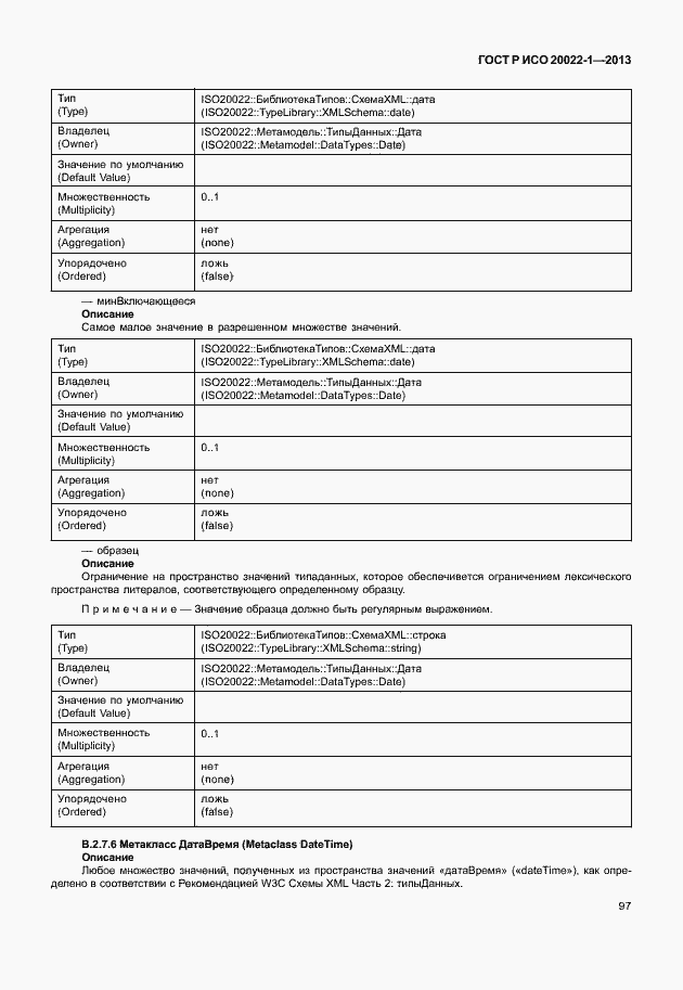 Страница 102 ГОСТ Р ИСО 20022-1-2013