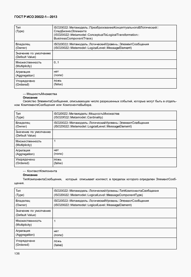Страница 141 ГОСТ Р ИСО 20022-1-2013