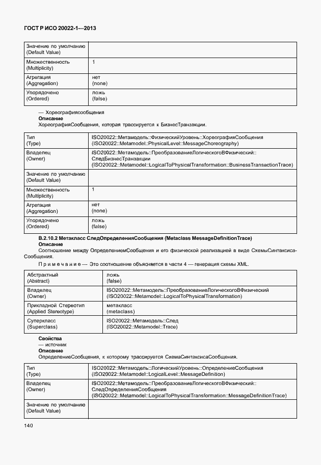 Страница 145 ГОСТ Р ИСО 20022-1-2013