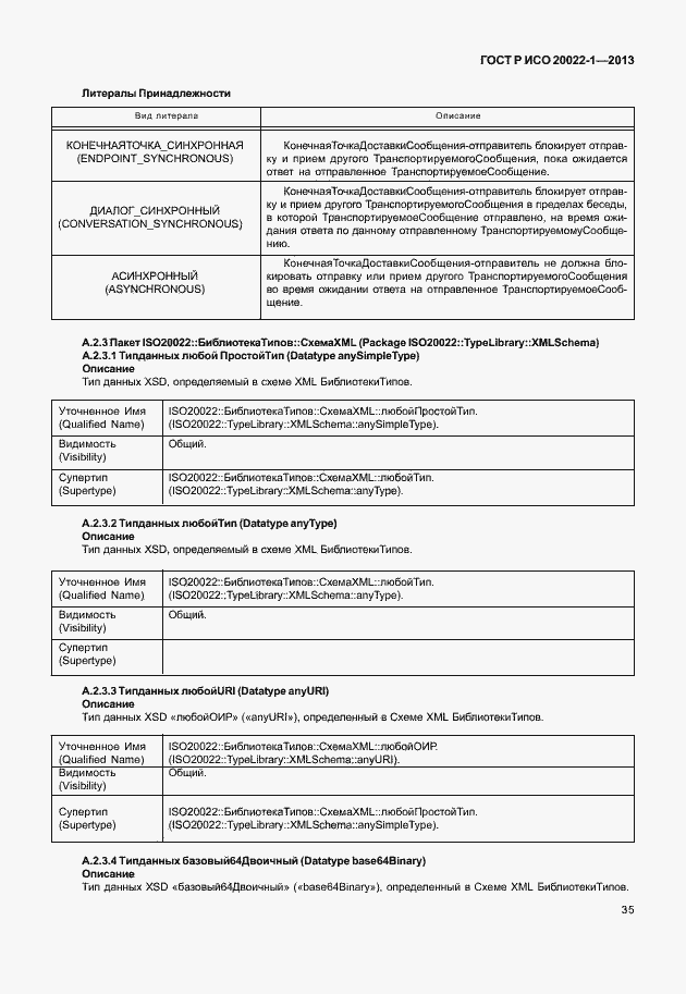 Страница 40 ГОСТ Р ИСО 20022-1-2013