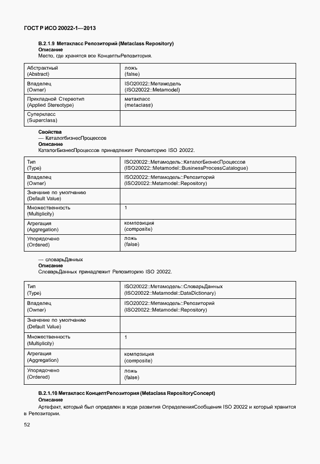 Страница 57 ГОСТ Р ИСО 20022-1-2013