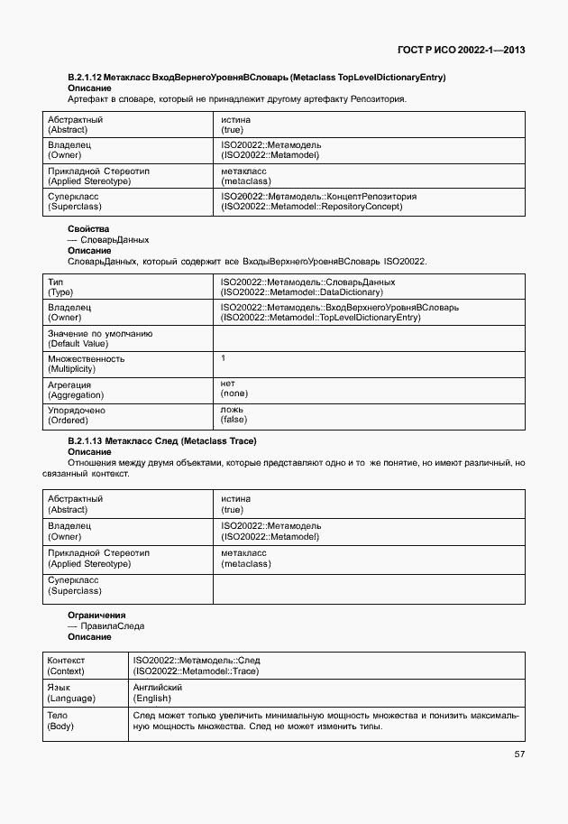 Страница 62 ГОСТ Р ИСО 20022-1-2013