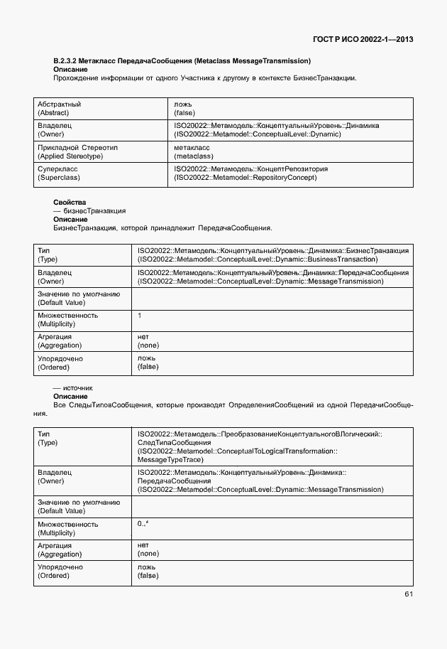 Страница 66 ГОСТ Р ИСО 20022-1-2013