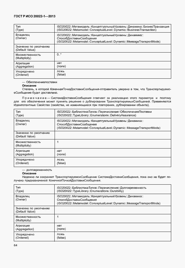 Страница 69 ГОСТ Р ИСО 20022-1-2013