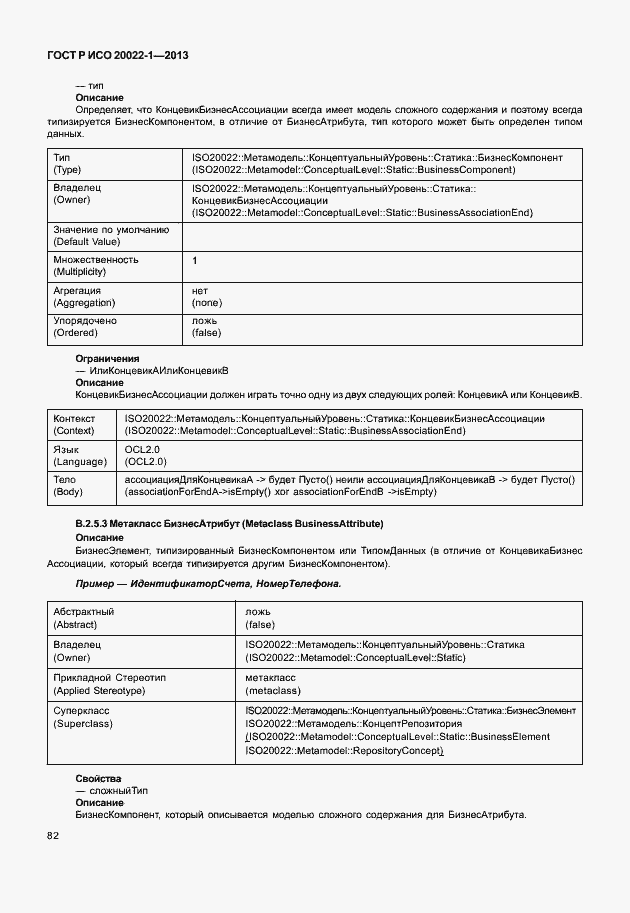 Страница 87 ГОСТ Р ИСО 20022-1-2013
