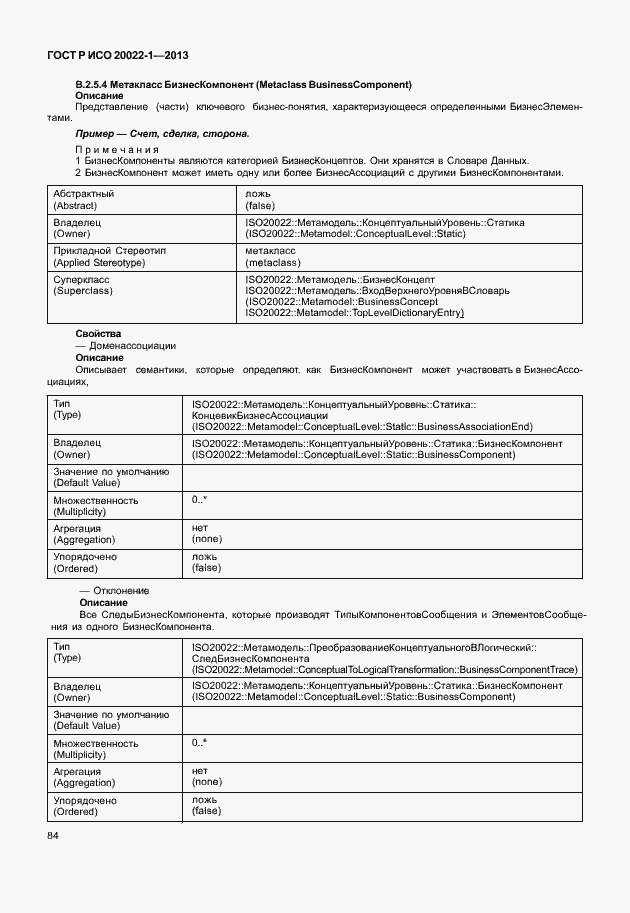 Страница 89 ГОСТ Р ИСО 20022-1-2013