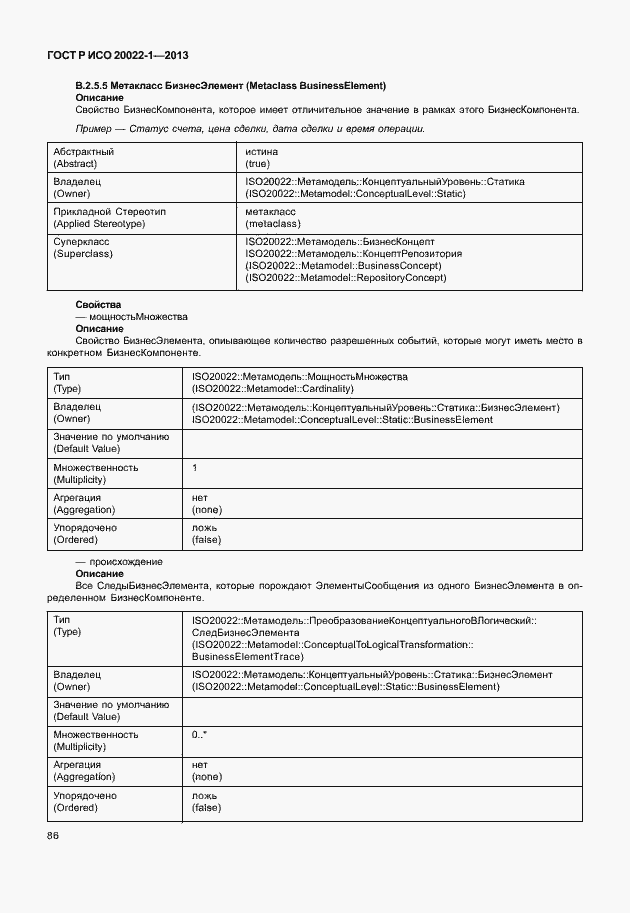 Страница 91 ГОСТ Р ИСО 20022-1-2013