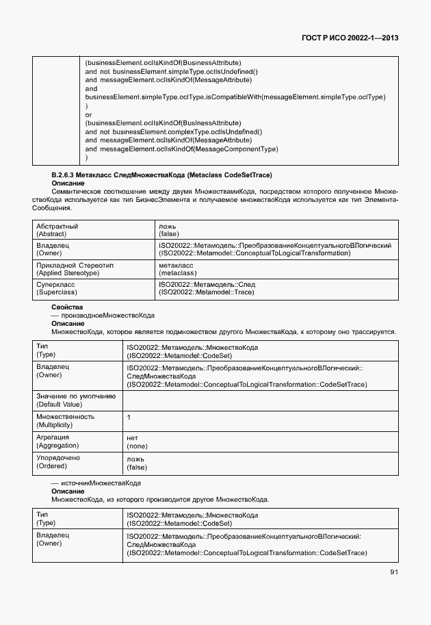 Страница 96 ГОСТ Р ИСО 20022-1-2013