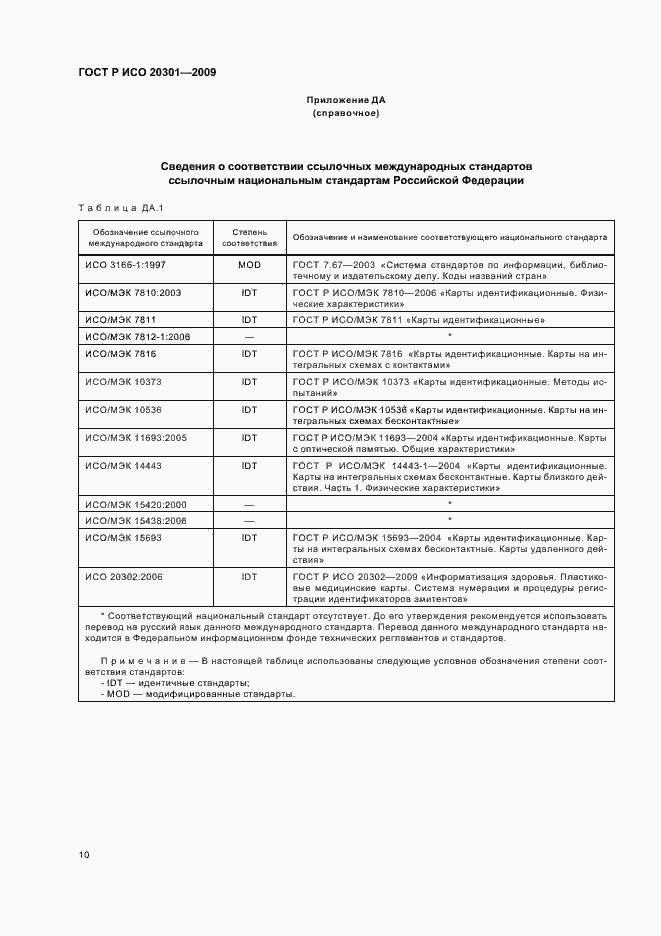 Страница 14 ГОСТ Р ИСО 20301-2009