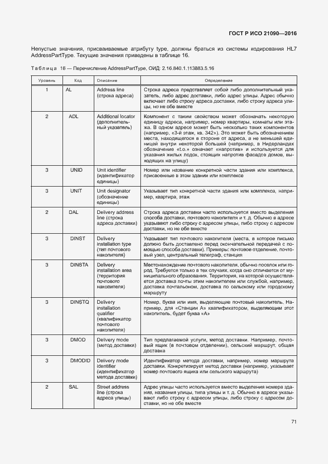 Страница 74 ГОСТ Р ИСО 21090-2016