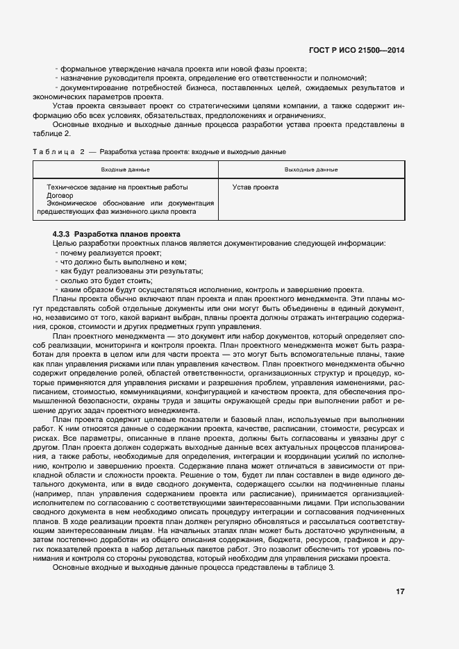 Страница 21 ГОСТ Р ИСО 21500-2014