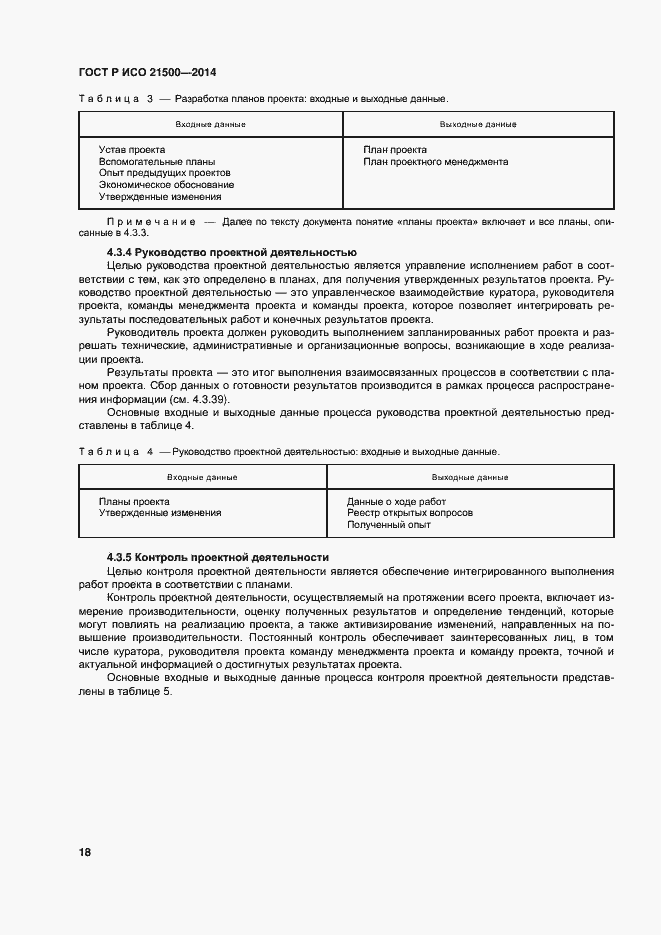 Страница 22 ГОСТ Р ИСО 21500-2014