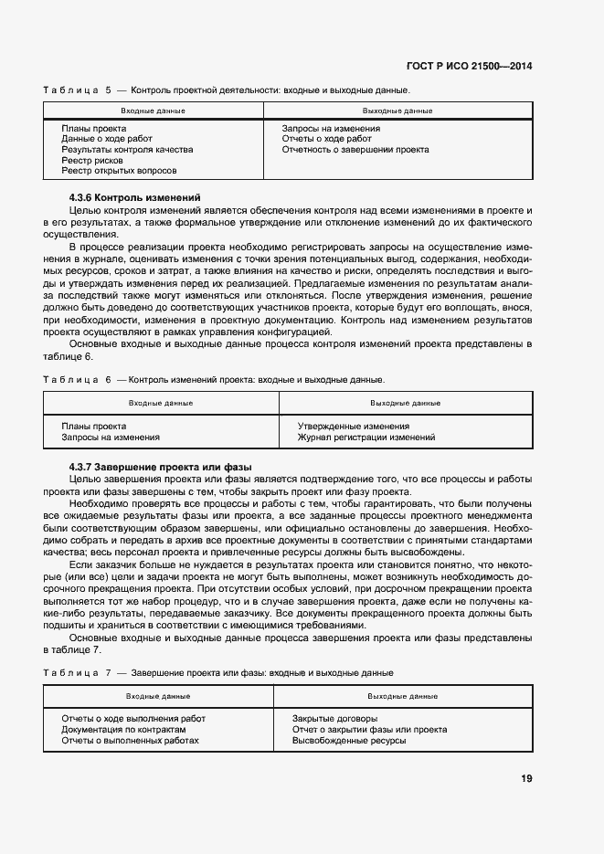 Страница 23 ГОСТ Р ИСО 21500-2014