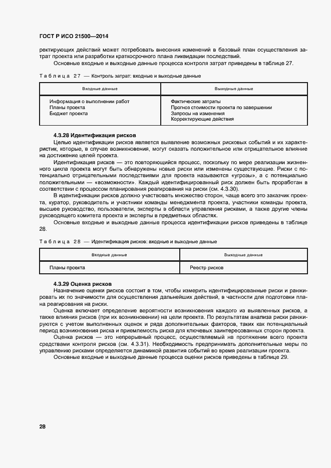 Страница 32 ГОСТ Р ИСО 21500-2014