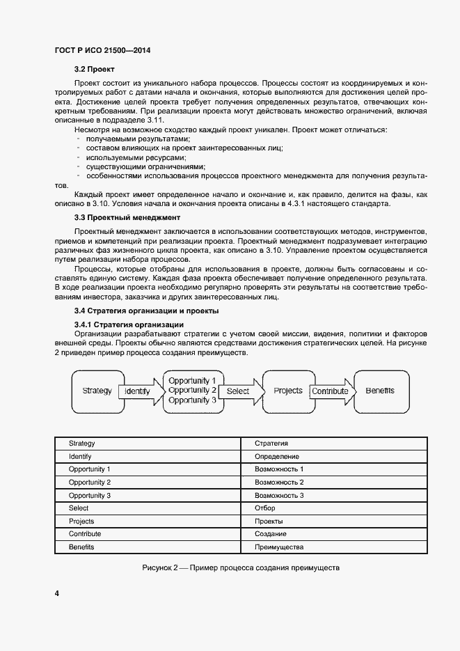 Страница 8 ГОСТ Р ИСО 21500-2014