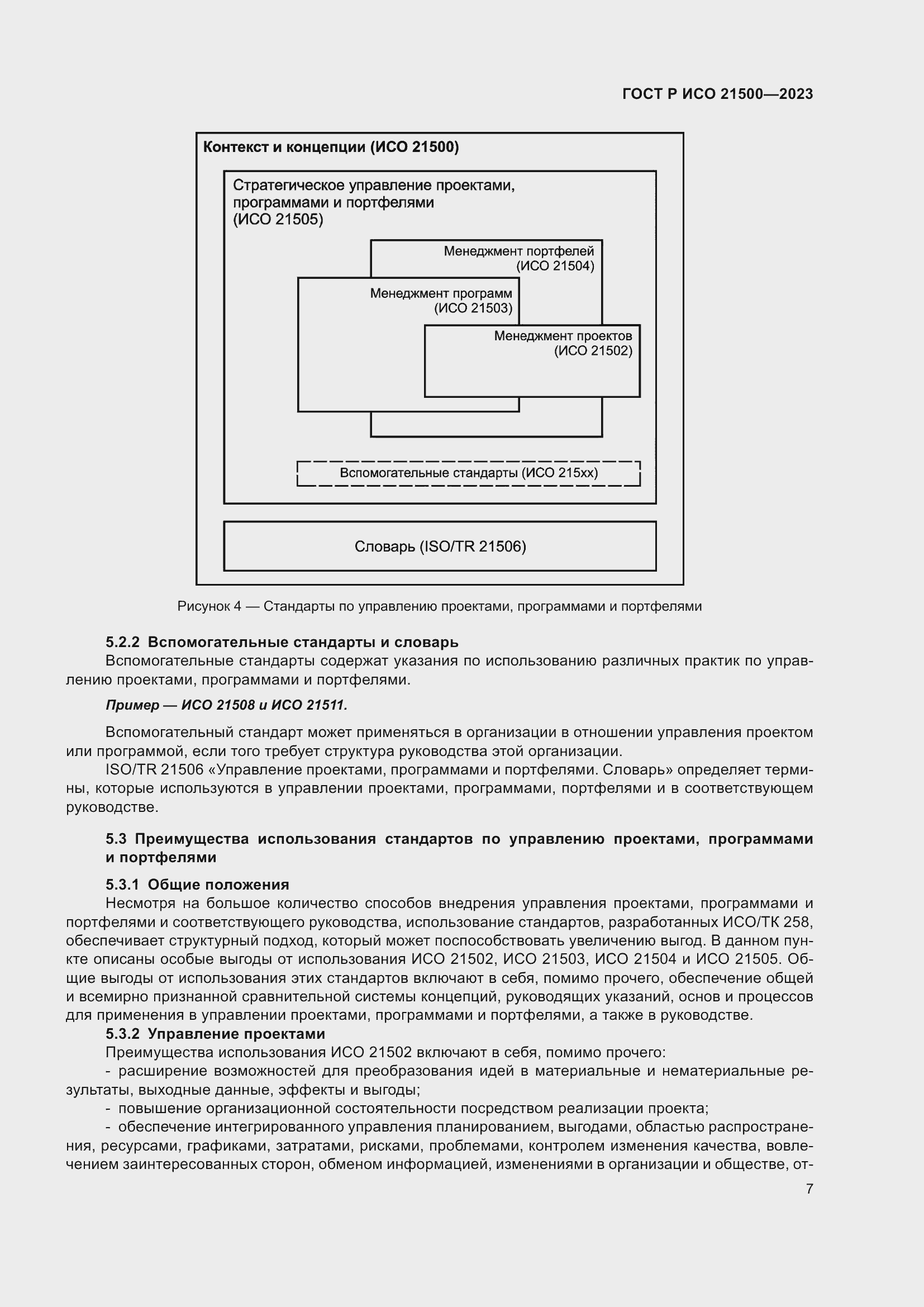 Страница 11 ГОСТ Р ИСО 21500-2023