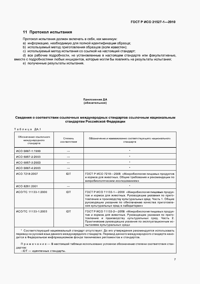 Страница 11 ГОСТ Р ИСО 21527-1-2010