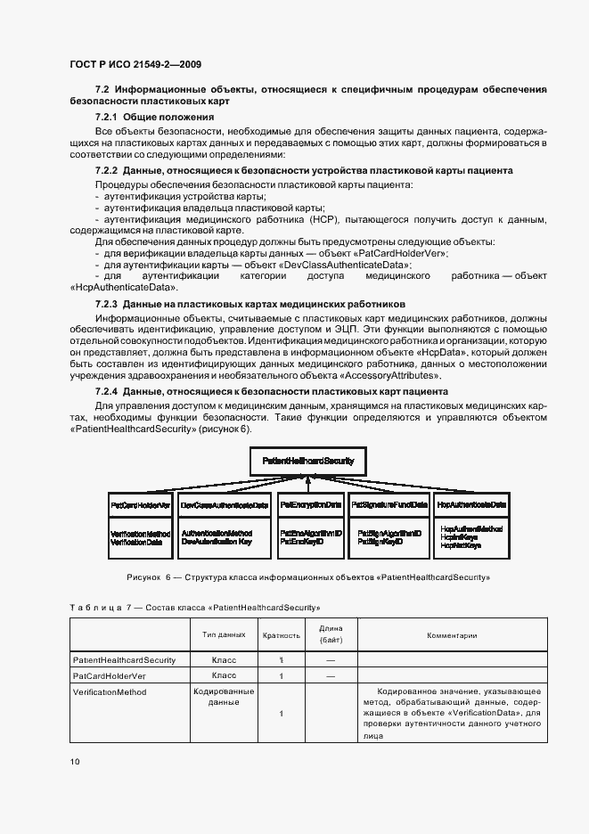 Страница 14 ГОСТ Р ИСО 21549-2-2009
