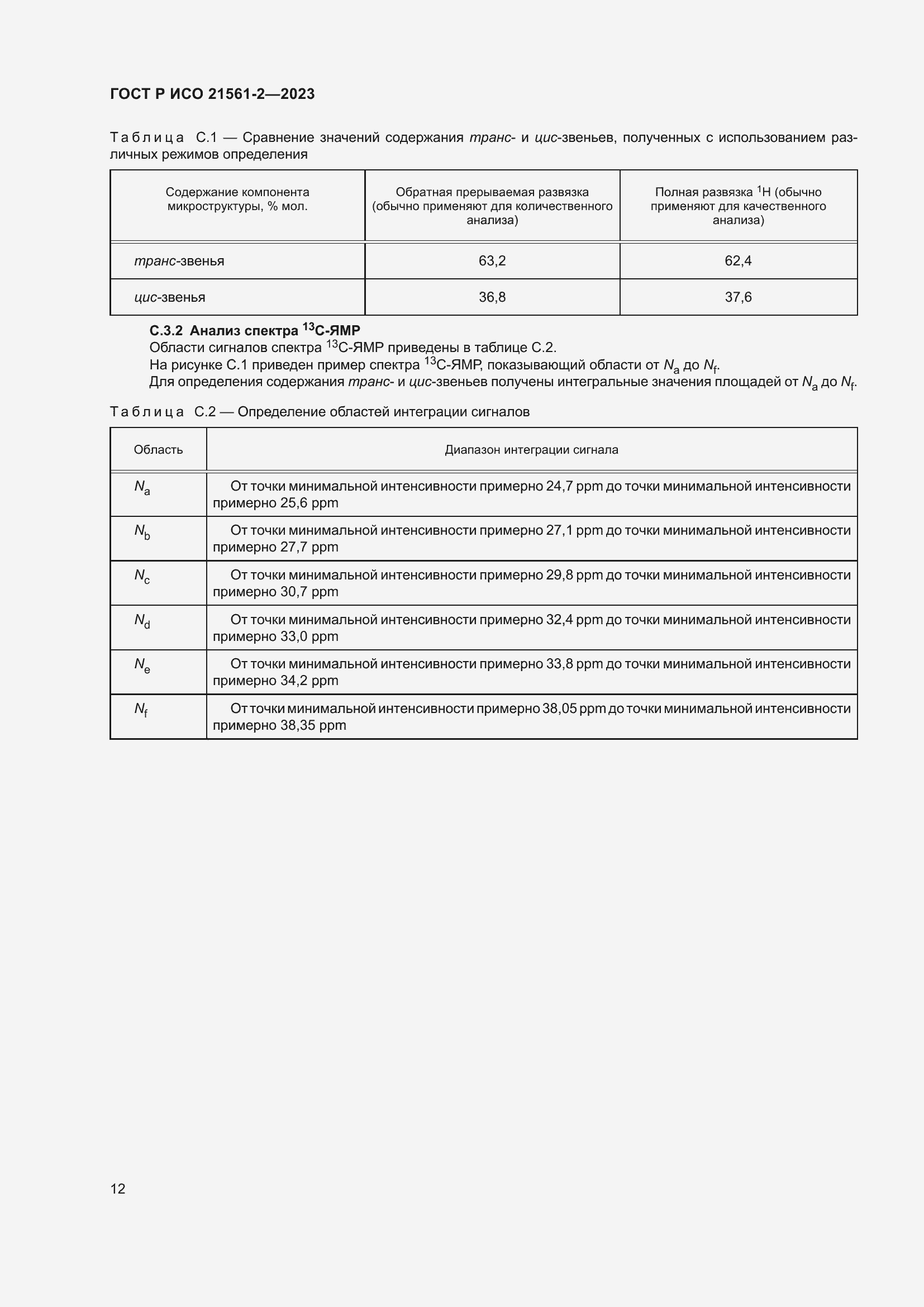 Страница 14 ГОСТ Р ИСО 21561-2-2023