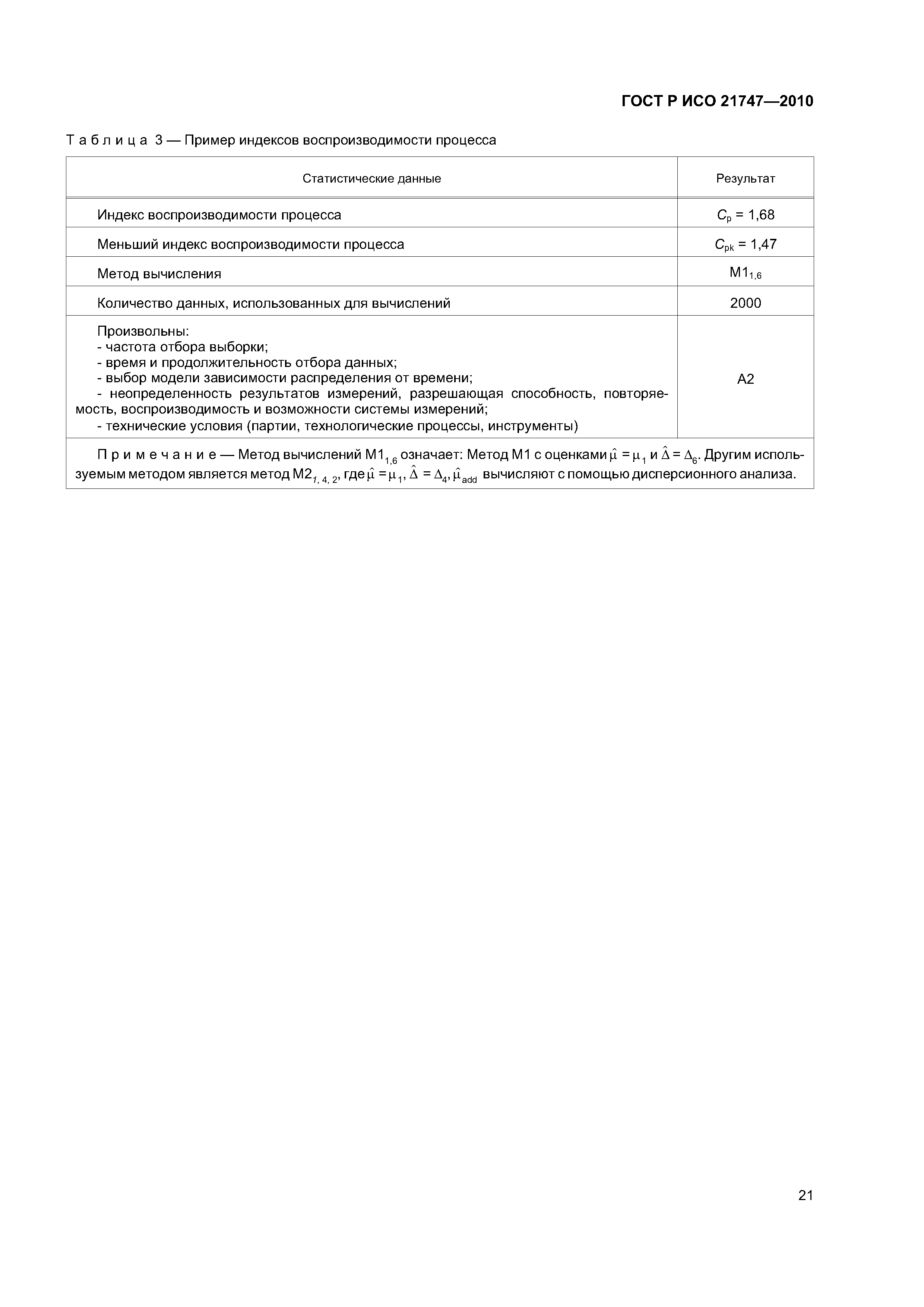 Страница 25 ГОСТ Р ИСО 21747-2010