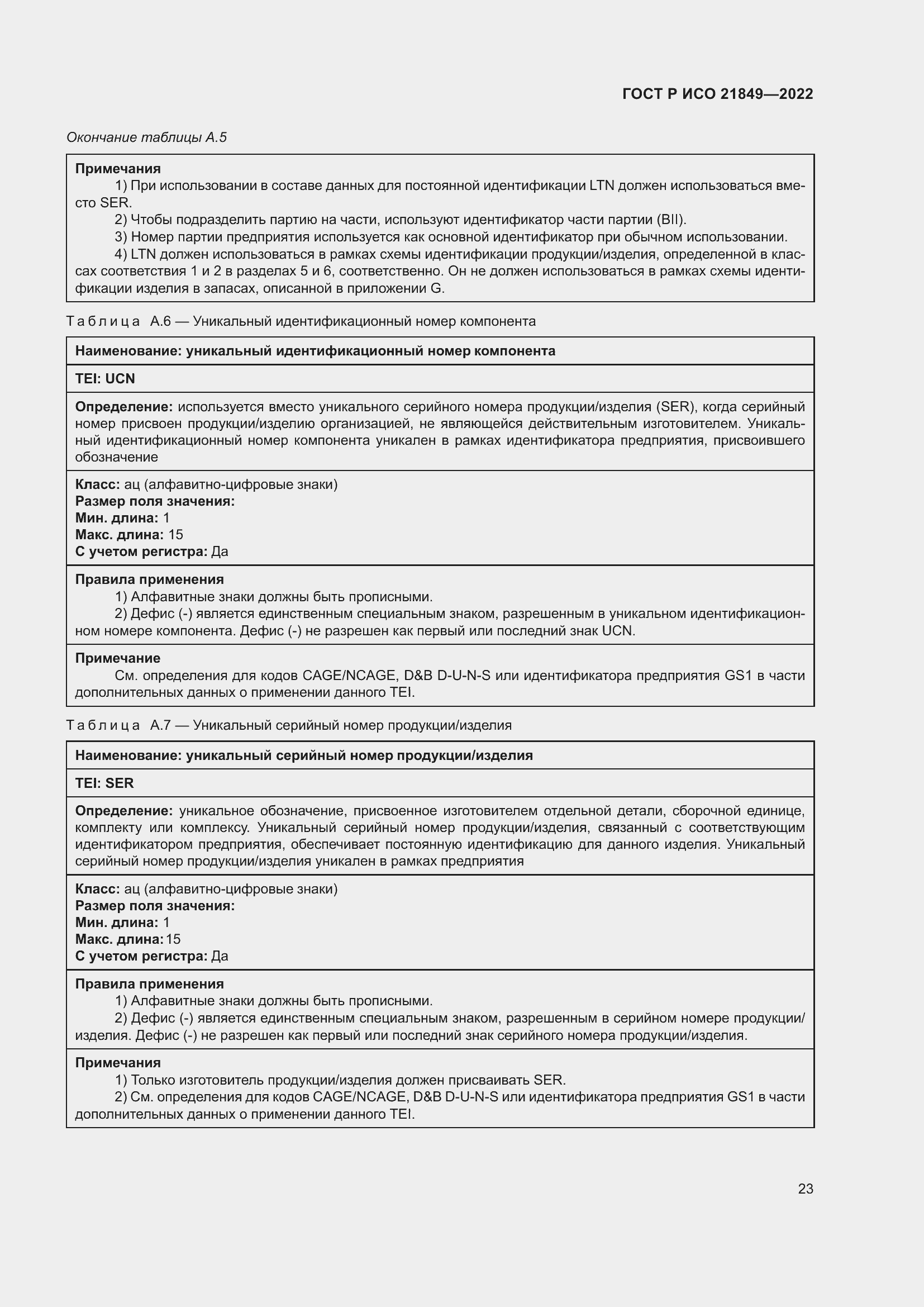 Страница 29 ГОСТ Р ИСО 21849-2022