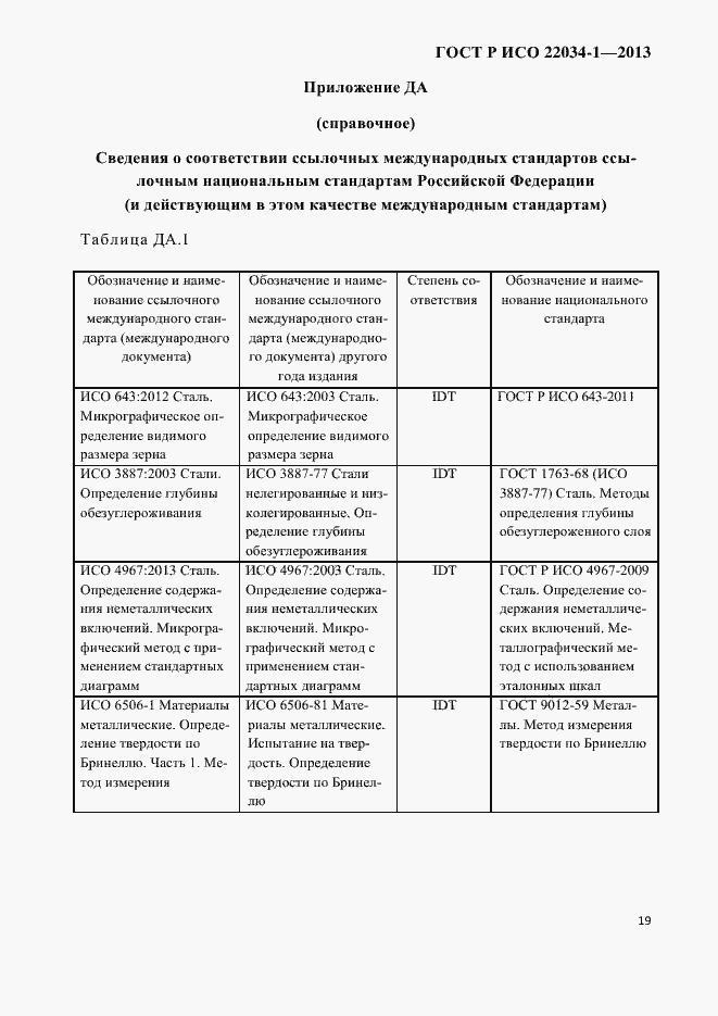 Страница 22 ГОСТ Р ИСО 22034-1-2013