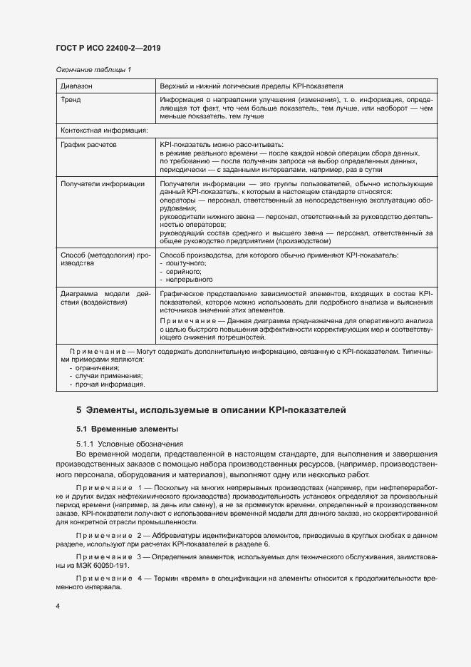 Страница 10 ГОСТ Р ИСО 22400-2-2019
