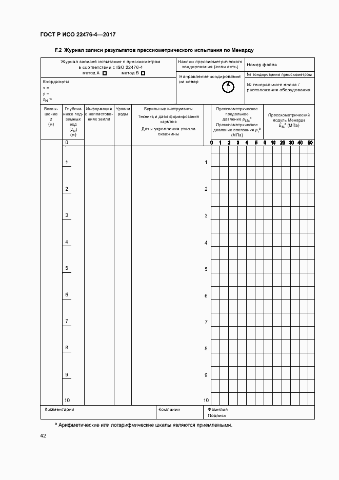 Страница 45 ГОСТ Р ИСО 22476-4-2017
