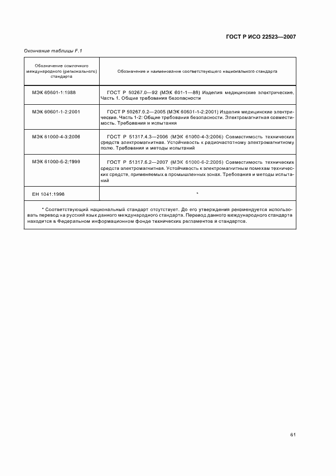 Страница 67 ГОСТ Р ИСО 22523-2007